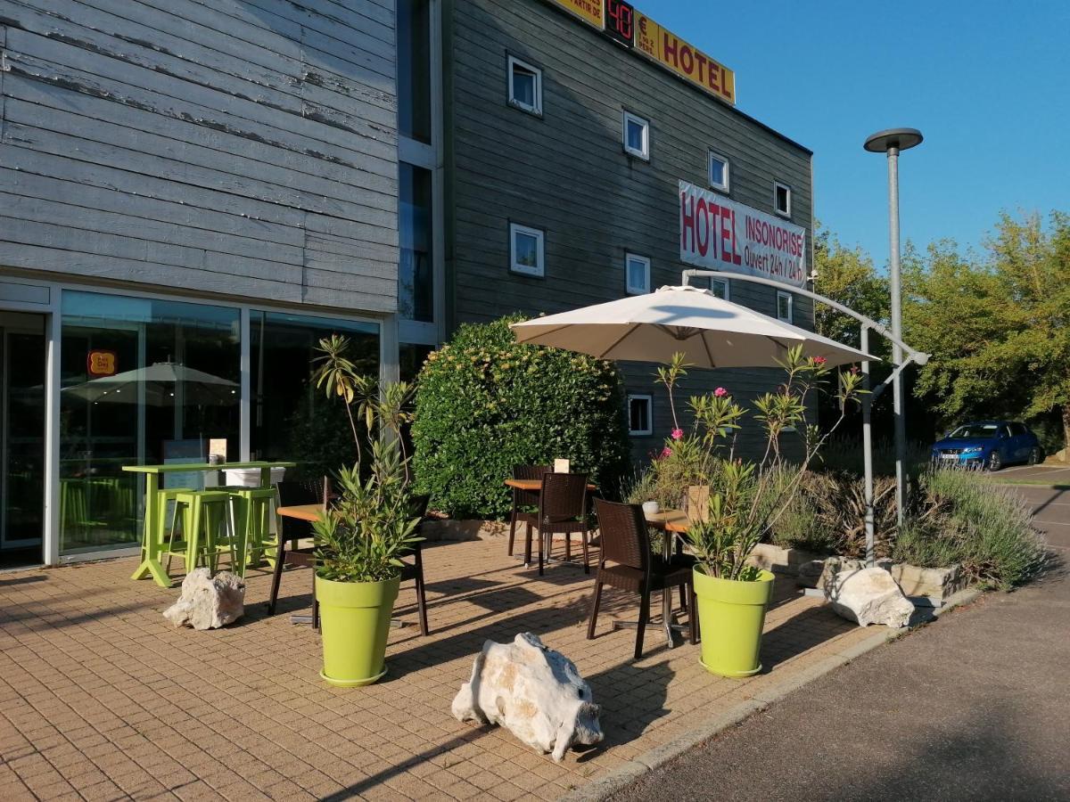 Cit'Hotel Saxotel Chalon-Sur-Saone Nord Champforgeuil Exterior foto
